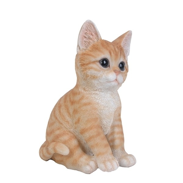 Sitting Kitten Statue