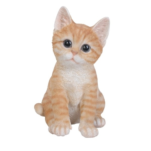 Sitting Kitten Statue