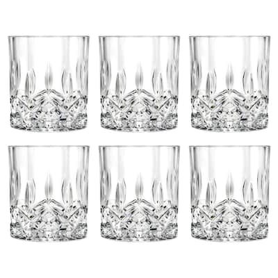 Majestic Gifts Inc. Lead Free Crystal Set of 6 DOF Tumblers , 12 oz.