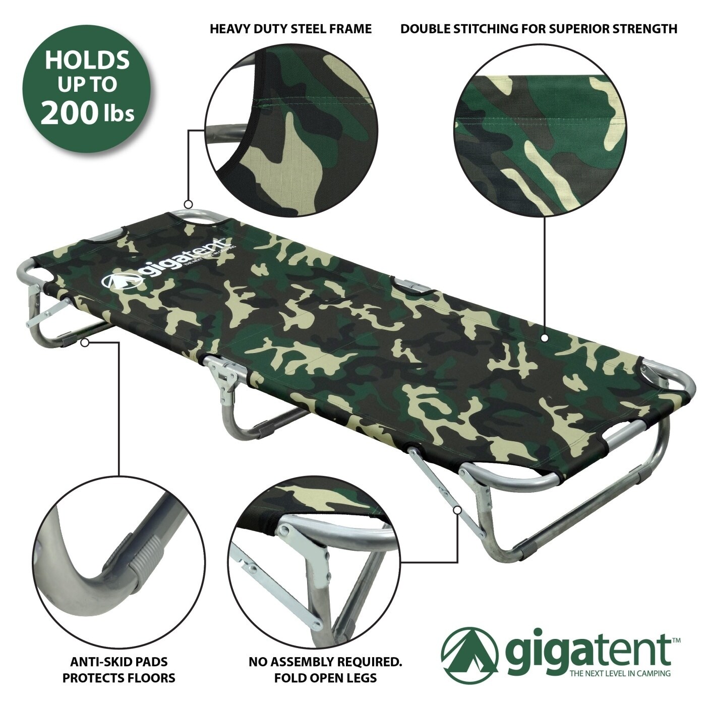GigaTent Junior Cot 57\, image size:1400x1400