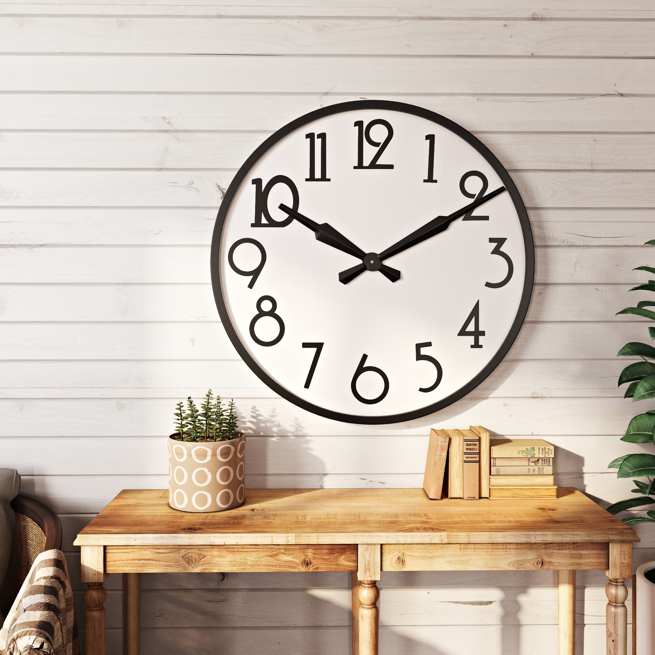 The Gray Barn Large Wall Clock 33h X 33w X 25d