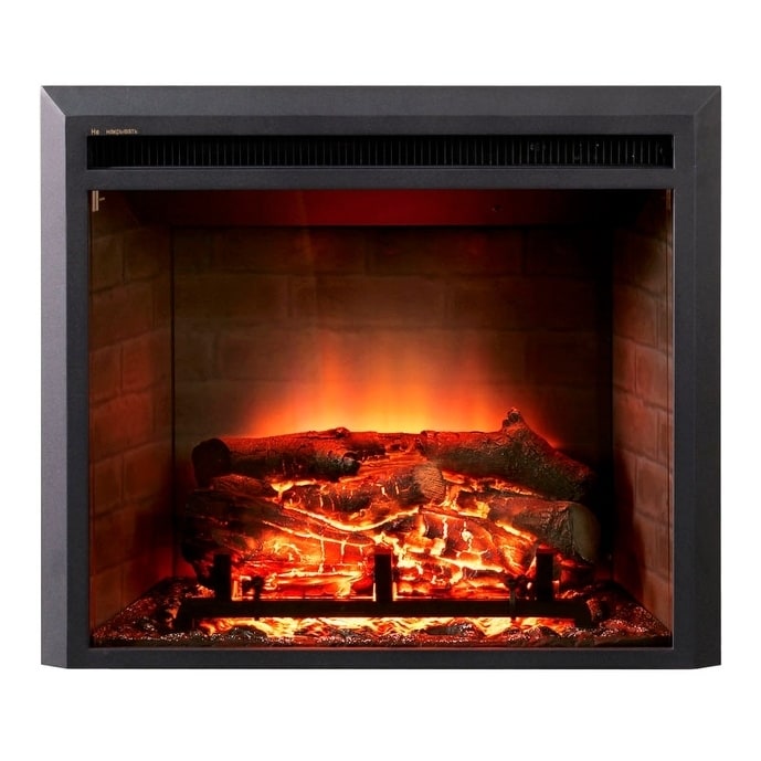 Shop Copper Grove Muiden 28 Inch Electric Fireplace Insert Free