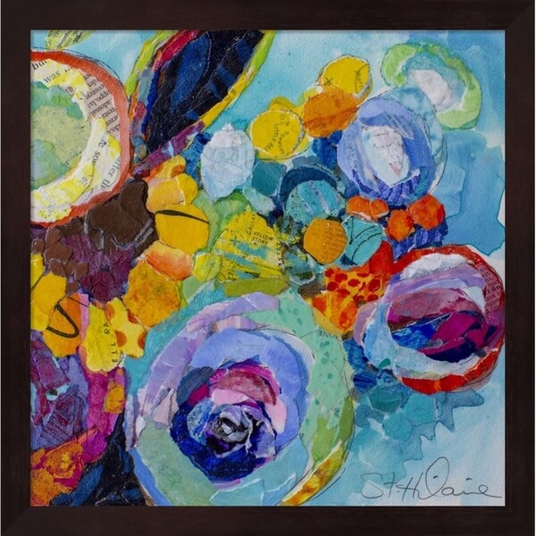 Elizabeth St. Hilaire 'Happy Day' Framed Art
