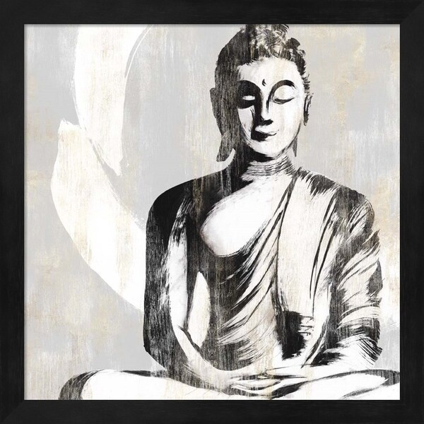 Isabelle Z 'Buddha II' Framed Art