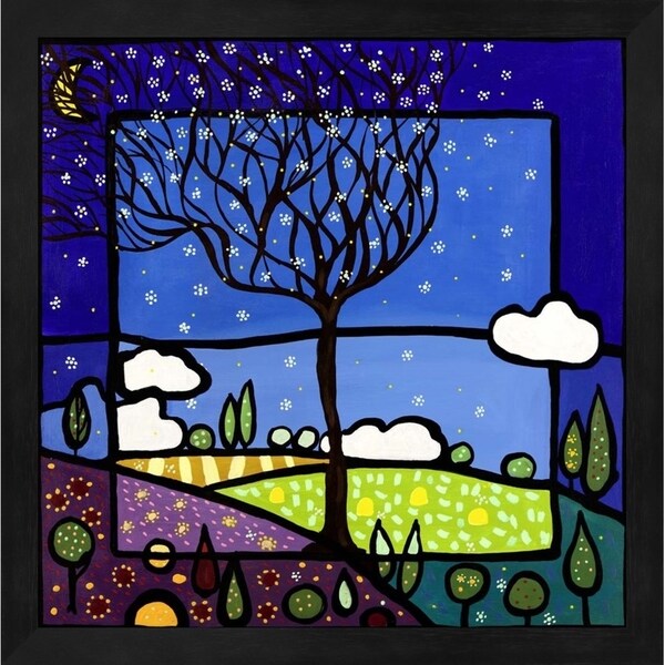 Wallas 'Sogno a Primavera' Framed Art
