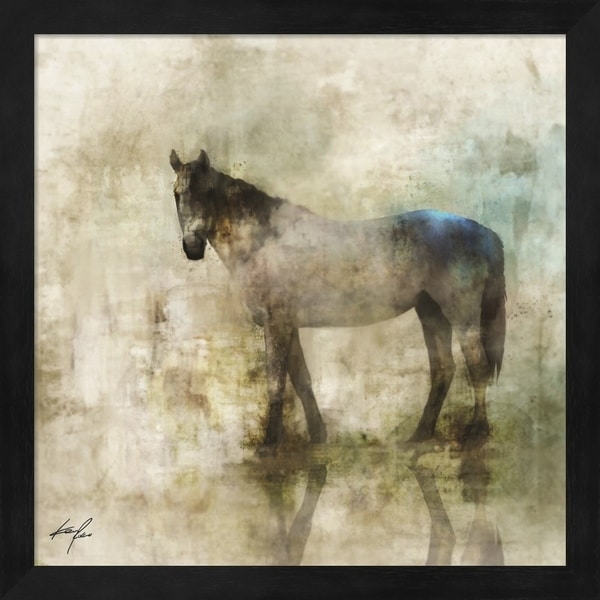 Ken Roko 'Horse Reflection II' Framed Art