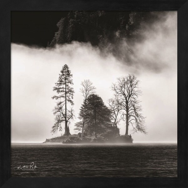 Martin Podt 'The Island' Framed Art