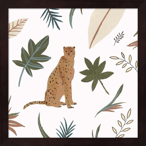Isabelle Z 'African Cheetah I' Framed Art