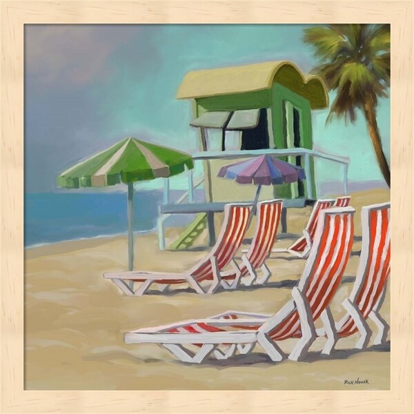 Rick Novak 'Life Tower 1' Framed Art