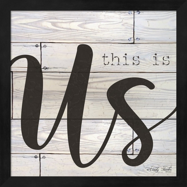 Cindy Jacobs 'This is Us' Framed Art