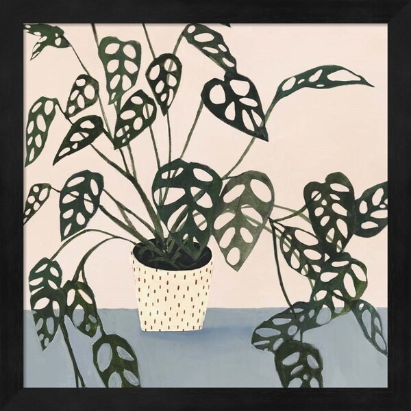 Victoria Borges 'Houseplant I' Framed Art