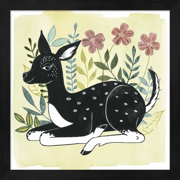 Grace Popp 'Floral Forester II' Framed Art