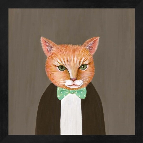 Janet Nelson 'Mr Ginger' Framed Art