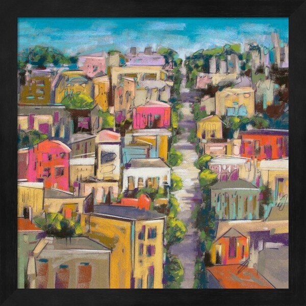 Jennifer Gardner 'City Color II' Framed Art