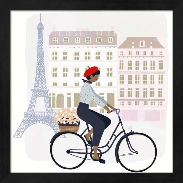 Victoria Borges 'Paris People II' Framed Art