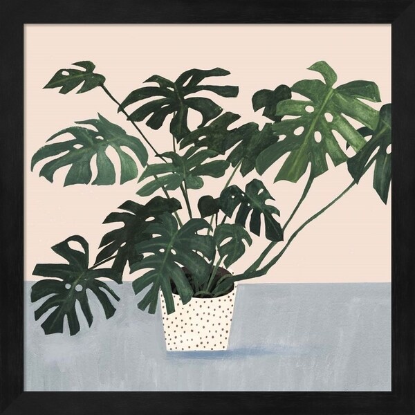 Victoria Borges 'Houseplant III' Framed Art
