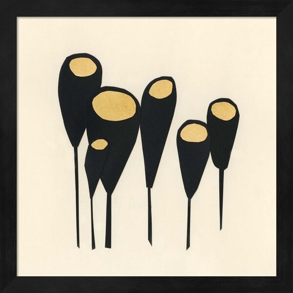 Renee Stramel 'Mod Pod II' Framed Art