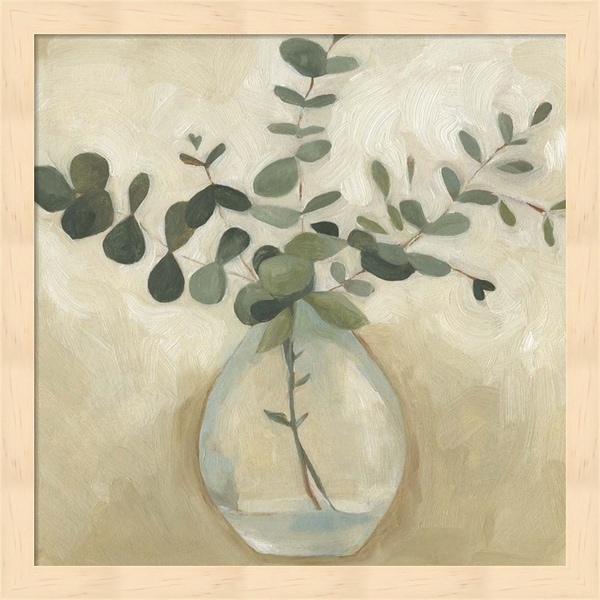 Emma Scarvey 'Greenery Still Life III' Framed Art