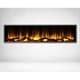 preview thumbnail 2 of 4, Dynasty Fireplaces Harmony 64 in. LED Wall Mounted Electric Fireplace