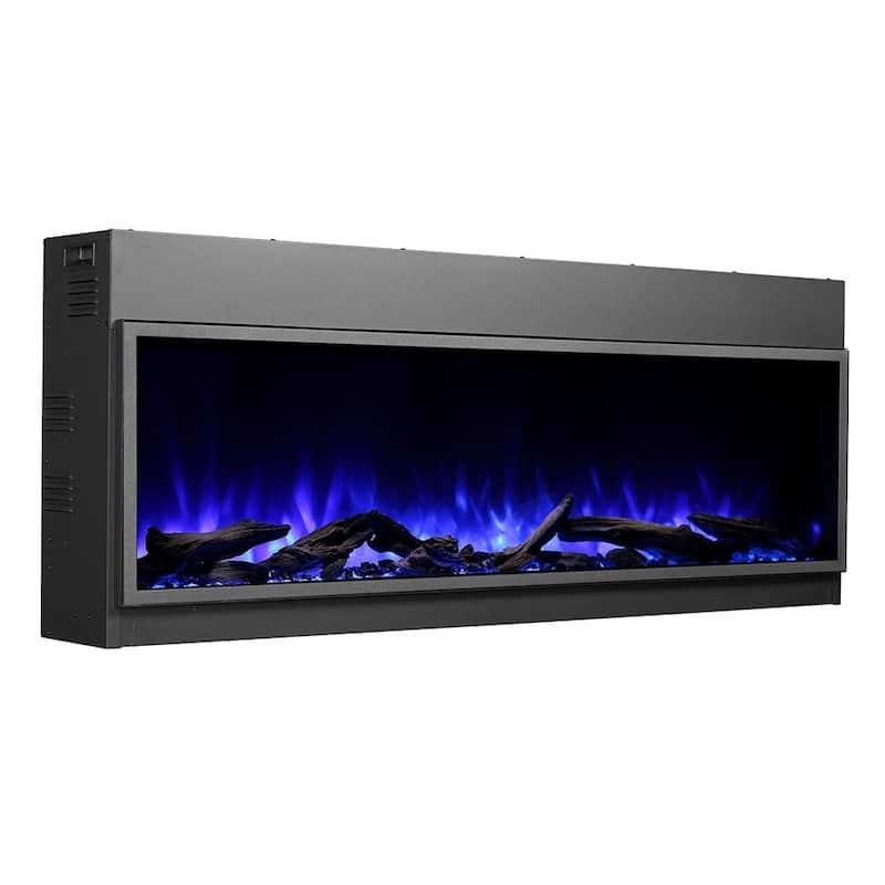 Dynasty Fireplaces Harmony 64 in. LED Wall Mounted Electric Fireplace - N/A