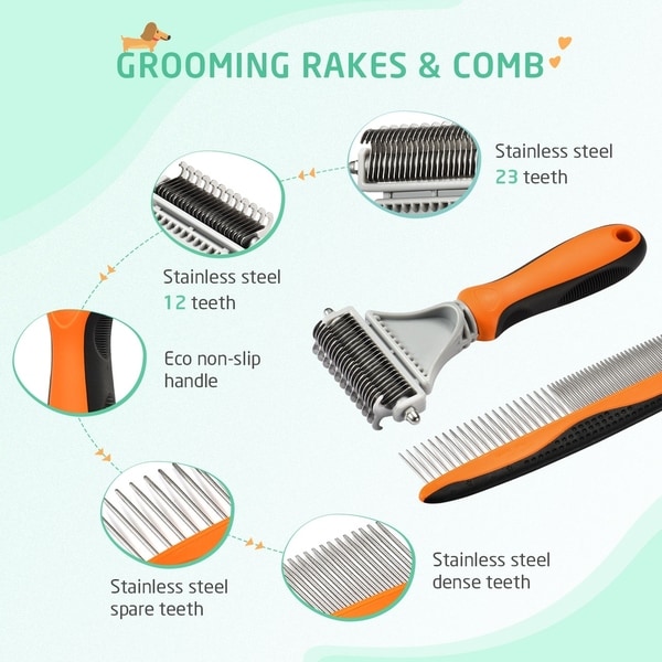 dog mat remover comb