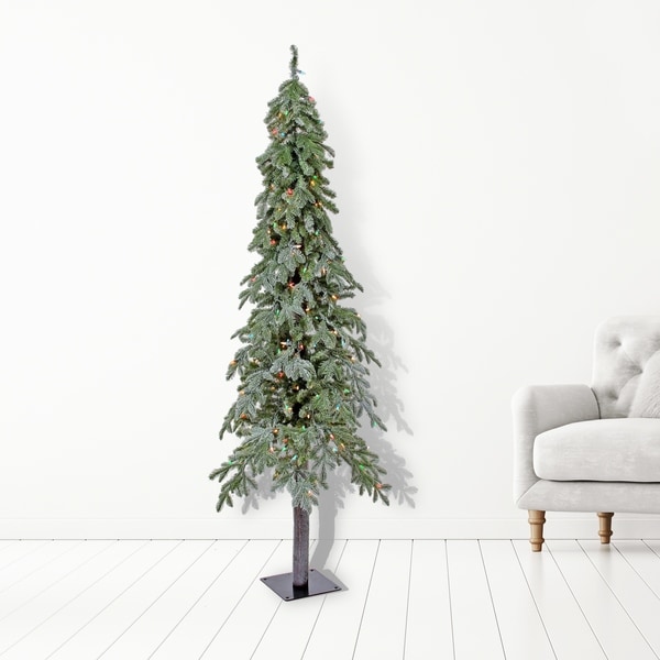 LED Winter Frost Alpine Tree 6'