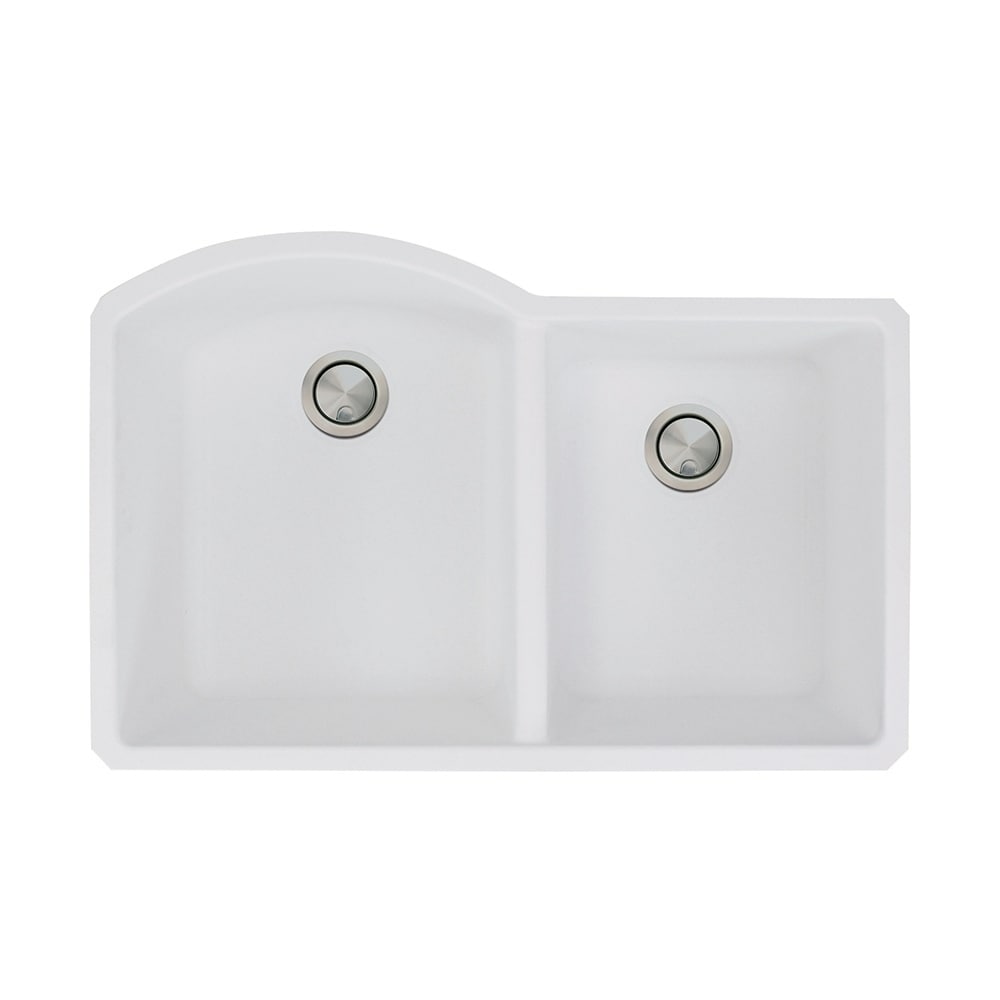 Transolid Aversa Granite 31-in Undermount Kitchen Sink