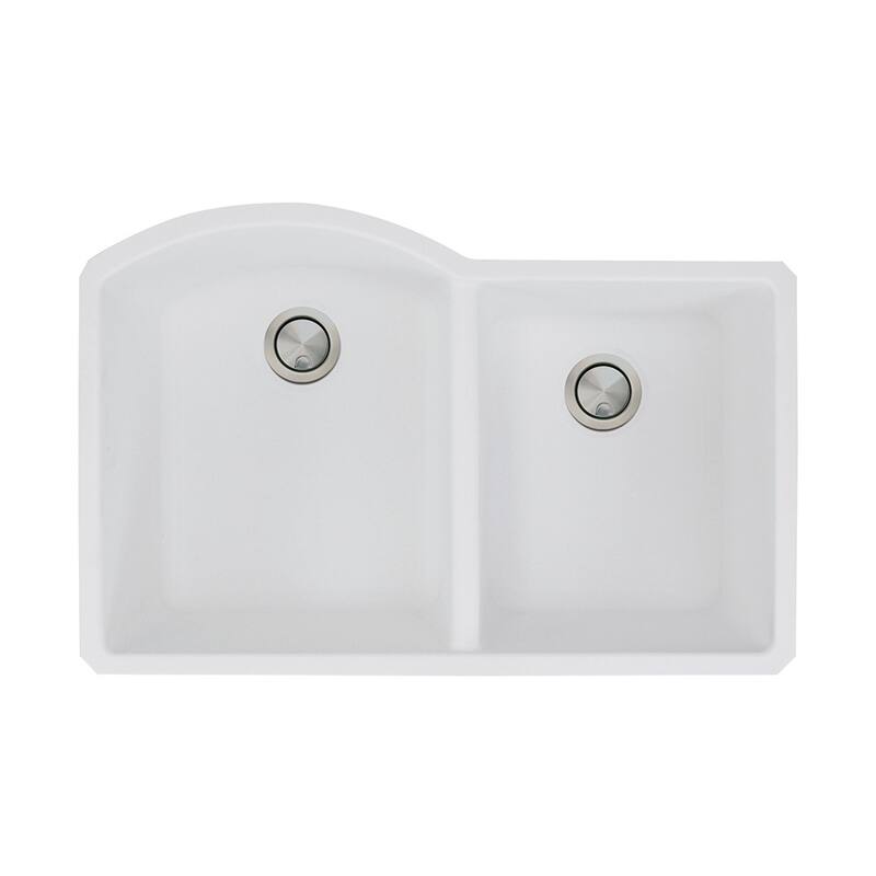 Transolid Aversa Granite 31-in Undermount Kitchen Sink