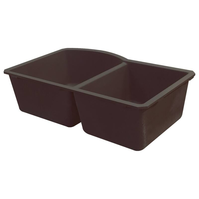 Transolid Aversa Granite 31-in Undermount Kitchen Sink