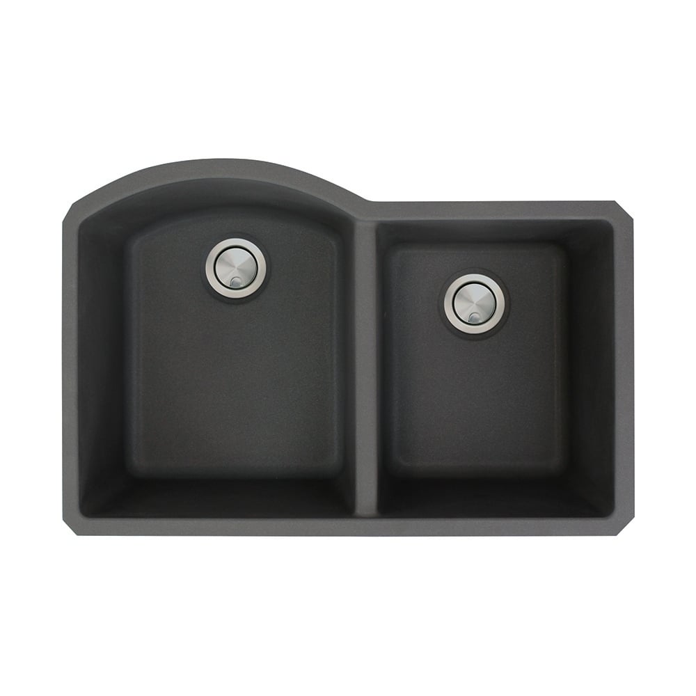 Transolid Aversa Granite 31-in Undermount Kitchen Sink