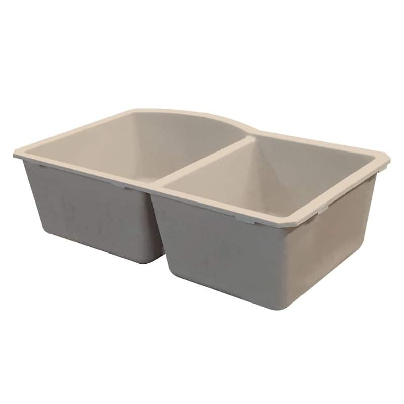 Transolid Aversa Granite 31-in Undermount Kitchen Sink