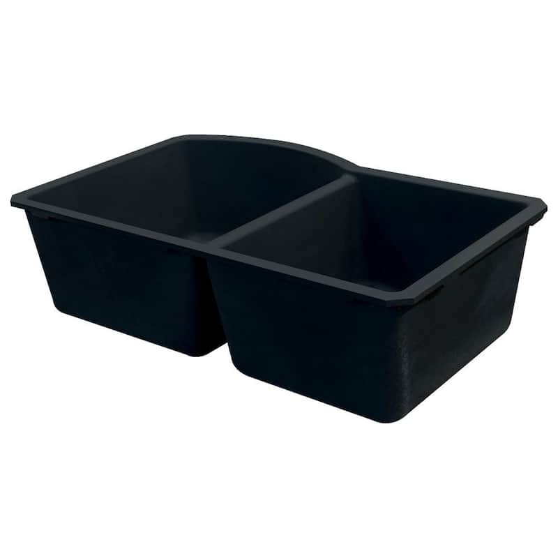 Transolid Aversa Granite 31-in Undermount Kitchen Sink