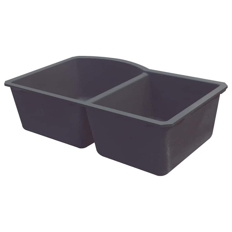 Transolid Aversa Granite 31-in Undermount Kitchen Sink