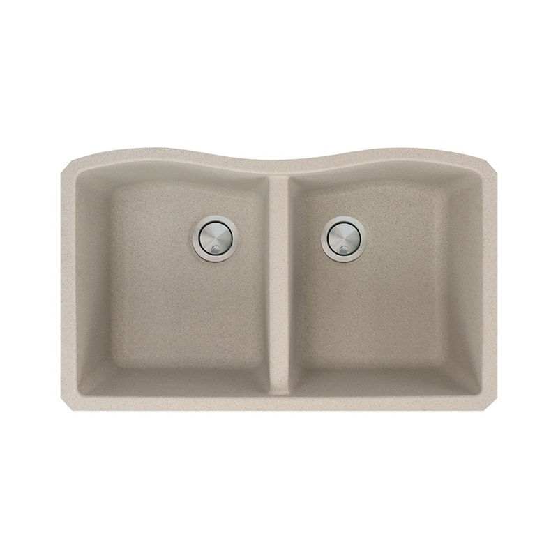 Transolid Aversa Granite 32-in Undermount Kitchen Sink
