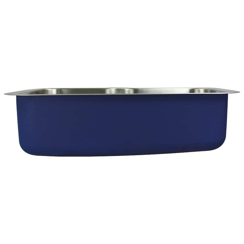 Transolid Meridian Stainless Steel 33-in Undermount Kitchen Sink - 22" X 33" X 9"