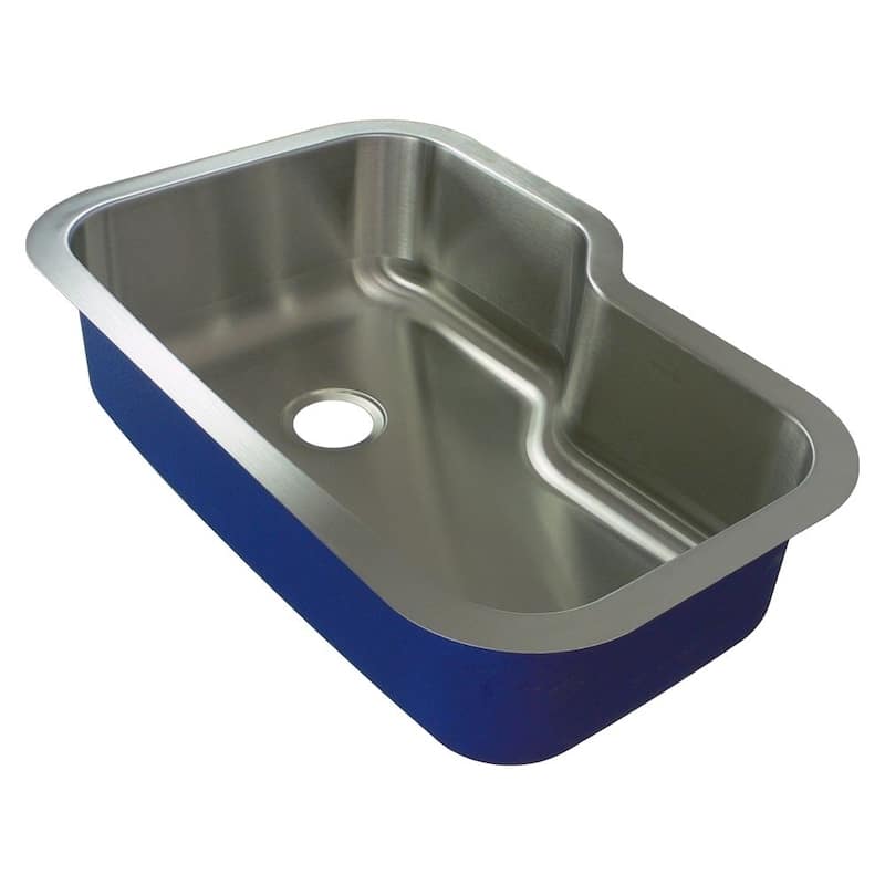 Transolid Meridian Stainless Steel 33-in Undermount Kitchen Sink - 22" X 33" X 9"