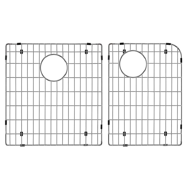 Transolid Radius Granite 31-in Undermount Kitchen Sink Kit with Grids, Strainers and Drain Installation Kit