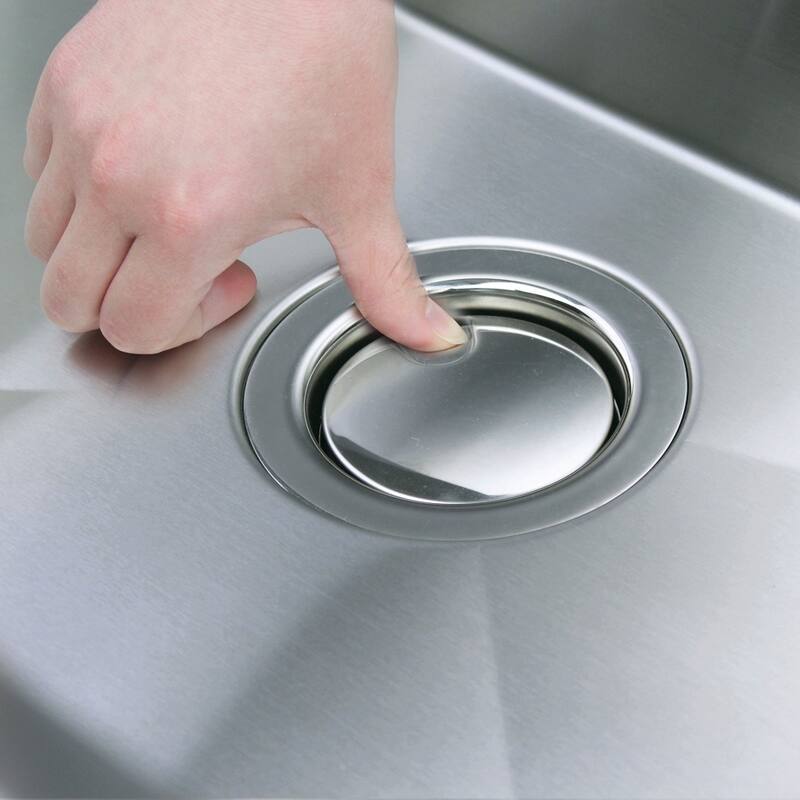 Transolid Select 33-in 22 Gauge Drop-in Double Bowl Kitchen Sink with Grids, Strainer, Disposer Strainer, Inst