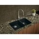 preview thumbnail 6 of 13, Transolid Radius Granite 31-in Undermount Kitchen Sink
