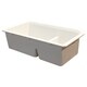 preview thumbnail 2 of 13, Transolid Radius Granite 31-in Undermount Kitchen Sink