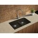 preview thumbnail 9 of 13, Transolid Radius Granite 31-in Undermount Kitchen Sink