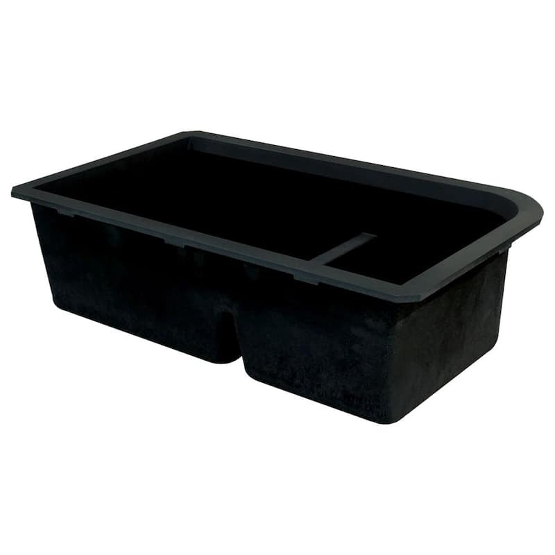 Transolid Radius Granite 31-in Undermount Kitchen Sink