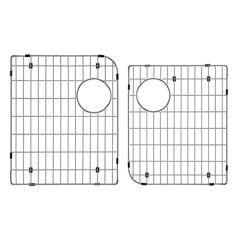Transolid Radius Granite 33-in Drop-In Kitchen Sink Kit with Grids, Strainers and Drain Installation Kit
