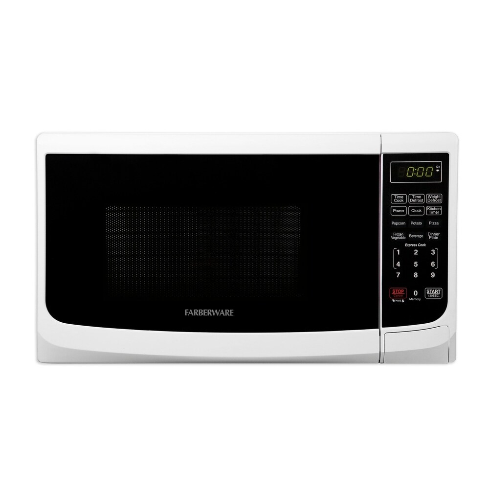 Farberware Classic 700-Watt Microwave Oven - Brushed Stainless Steel, 0.7  cu ft - Food 4 Less