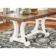 preview thumbnail 3 of 4, Valebeck Rectangular Dining Room Table - White/Brown