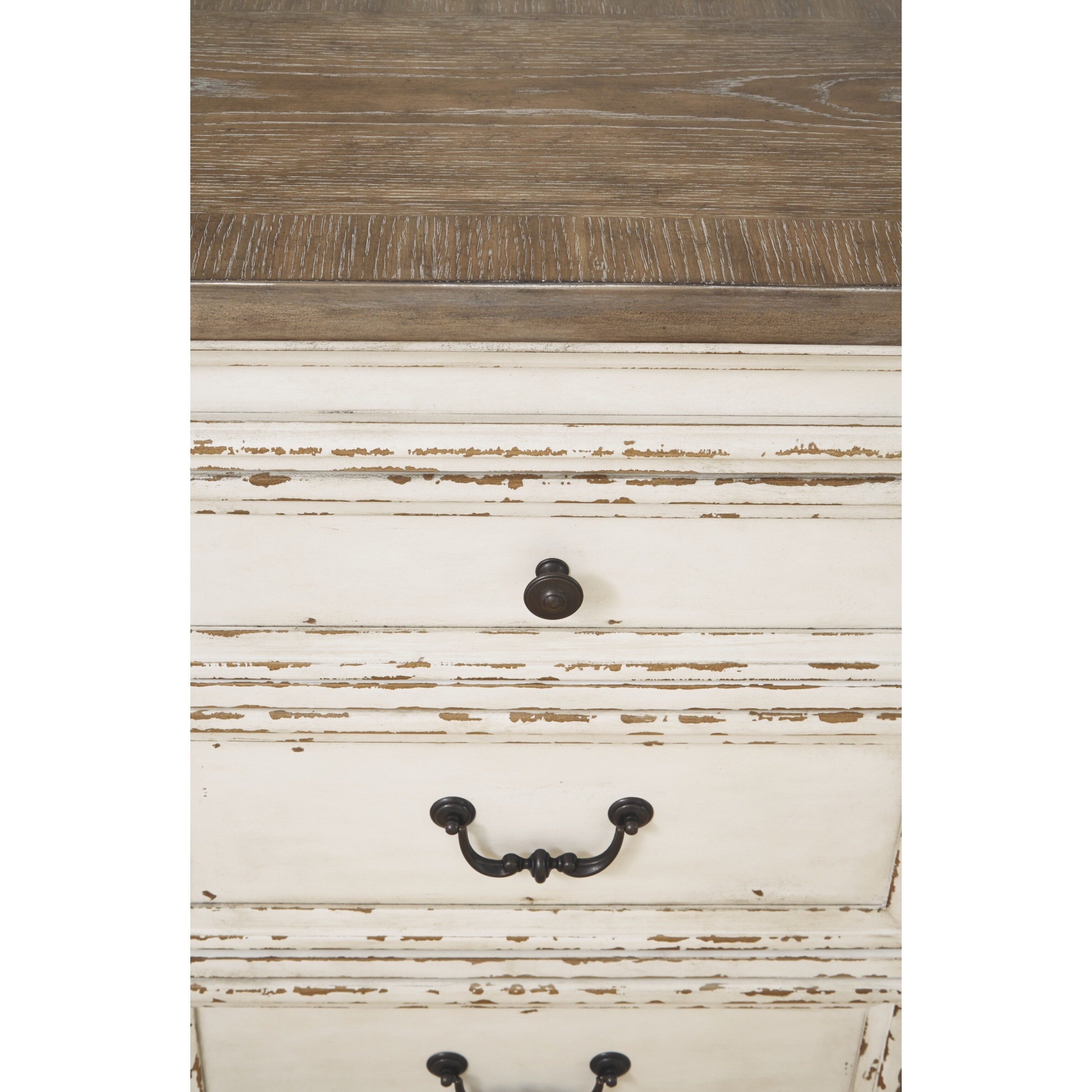 Signature Design By Ashley Realyn Upholstered Swivel Stool Chipped White