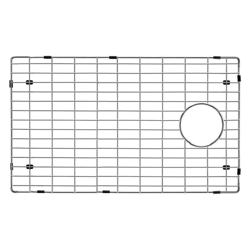 Transolid Radius Granite 33-in Drop-In Kitchen Sink Kit with Faucet, Grids, Strainers and Drain Installation Kit