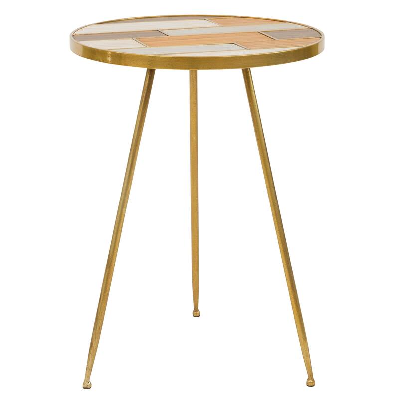 Atonvale Round Accent Table - 22"H x 16"W x 16"D