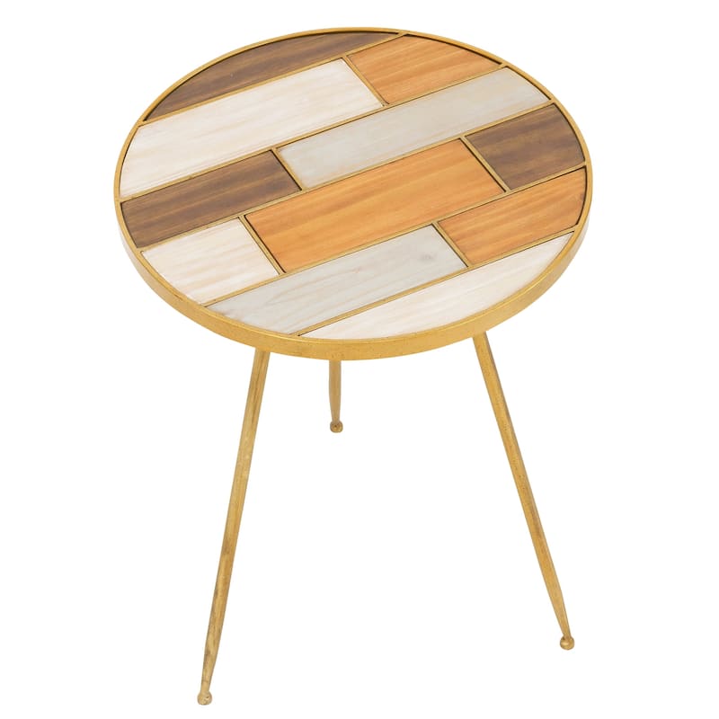 Atonvale Round Accent Table - 22"H x 16"W x 16"D