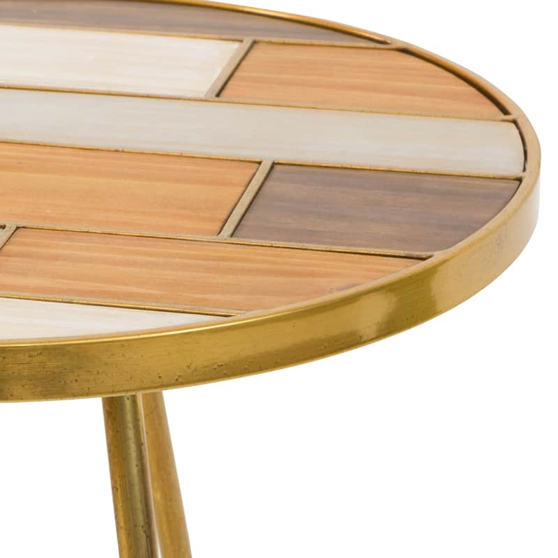 Atonvale Round Accent Table - 22"H x 16"W x 16"D